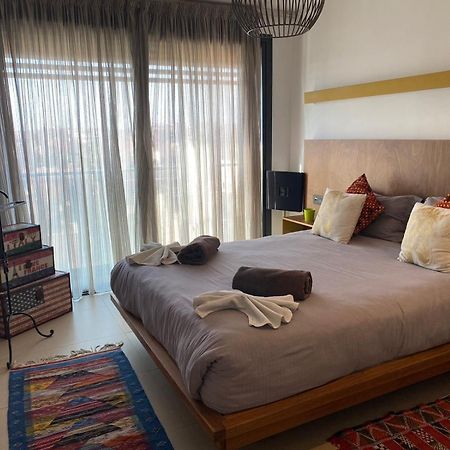 Luxueux Appart Hivernage Avec Vue Sur L"Atlas Marrakesh Bagian luar foto
